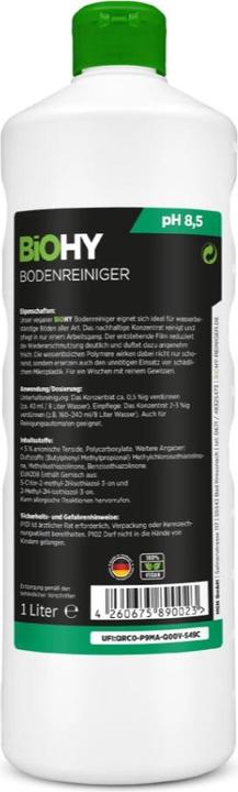 Produktbild Biohy Bodenreiniger-Konzentrat