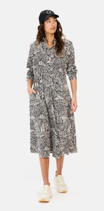 Actual product image Camel Active Langes Hemdblusenkleid mit Allover-Print (L)