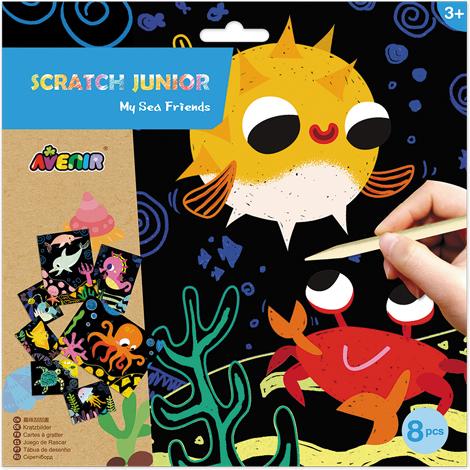 Actual product image Avenir Scratch Junior Sea Friends