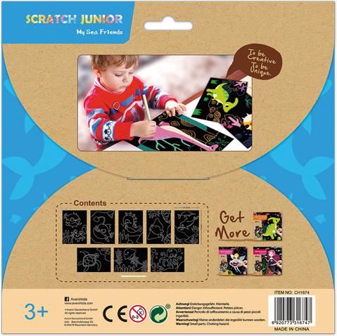 Actual product image Avenir Scratch Junior Sea Friends