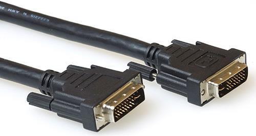AK3953 1.5m DVI-I DVI-I Noir Adaptateur de câble vidéo (1.50 m, DVI)