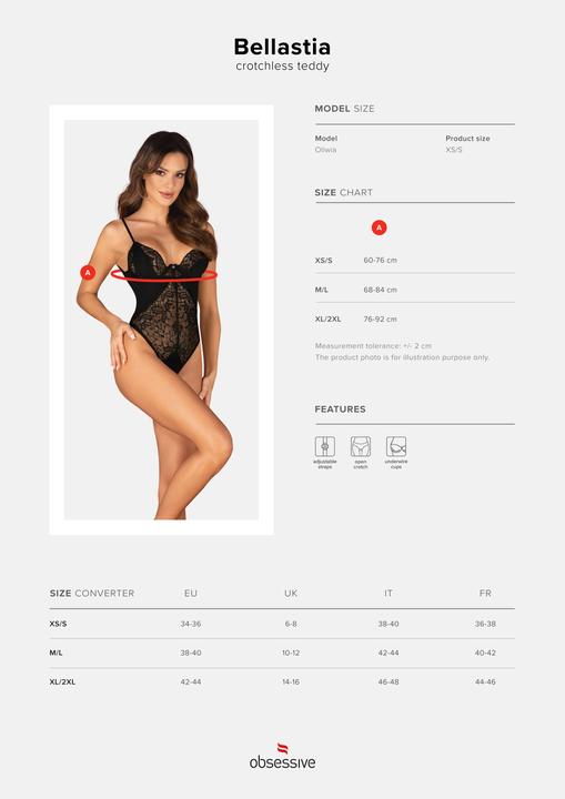 Productafbeelding Obsessive Bellastia (XS, S)