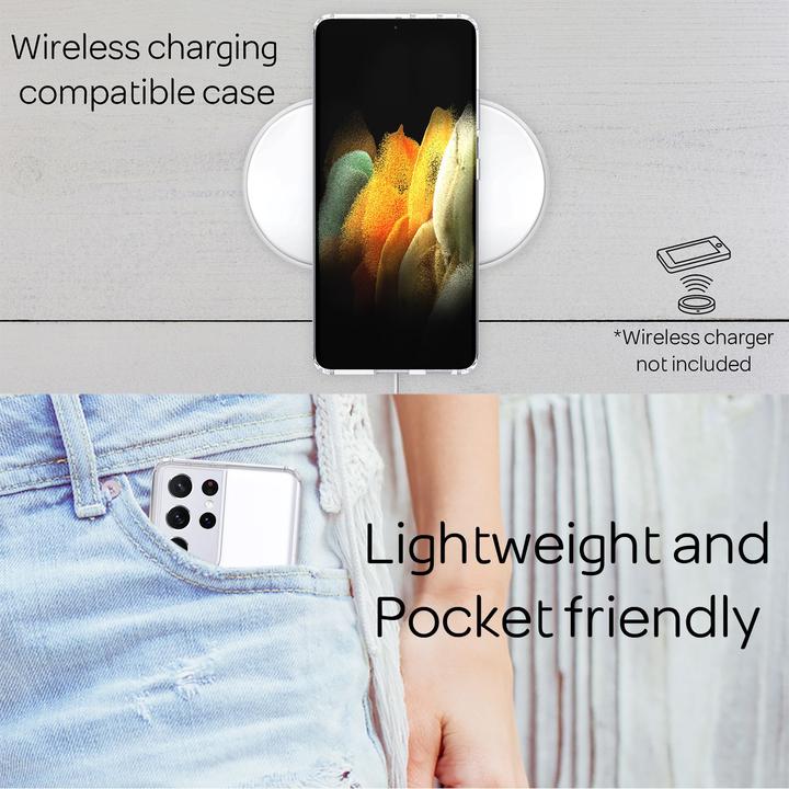 Actual product image Nalia Hull Transparent (Samsung Galaxy S21 Ultra)