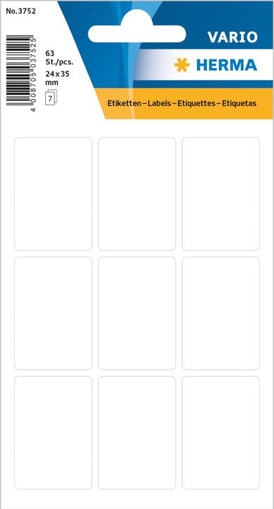 Actual product image HERMA Multipurpose labels