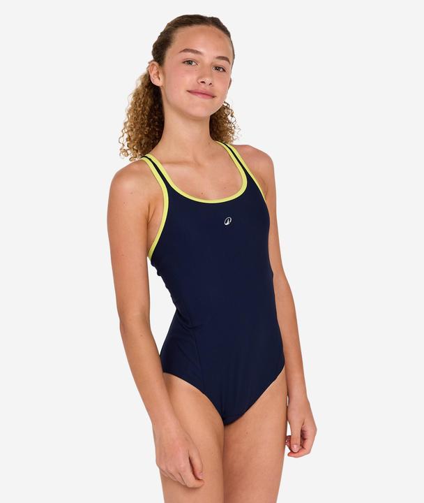 Image du produit Nabaiji Maillot de bain 1 pièce natation Fille - 500 Olga bleu foncé
