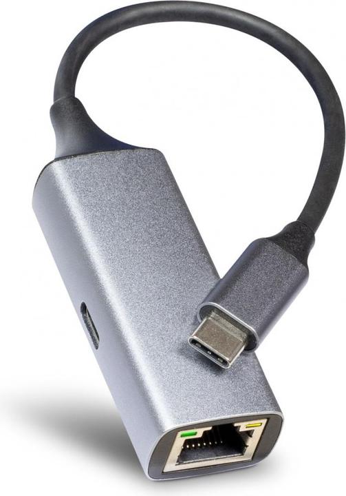 Produktbild Allnet USB 3.0 Typ-C Netzwerk Adapter 1 Gigabit LAN ALL-NC-1GPD-USB-C *ALLTRAVEL* (USB 3.0)