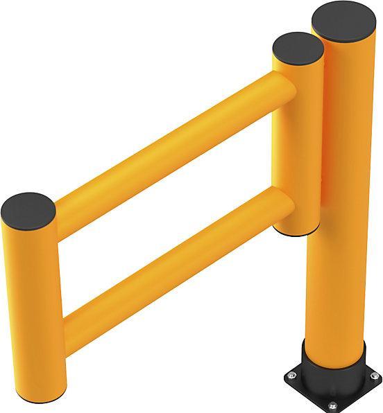 Actual product image Ampere Swing Gate, HxW 1.1 x 1 m, traffic yellow.