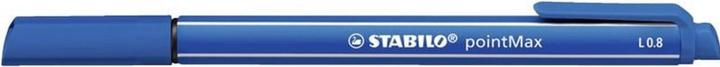Image du produit STABILO Stylos-feutres - pointMax - Pack de 10 - bleu outremer (Bleu outremer, 10 x)