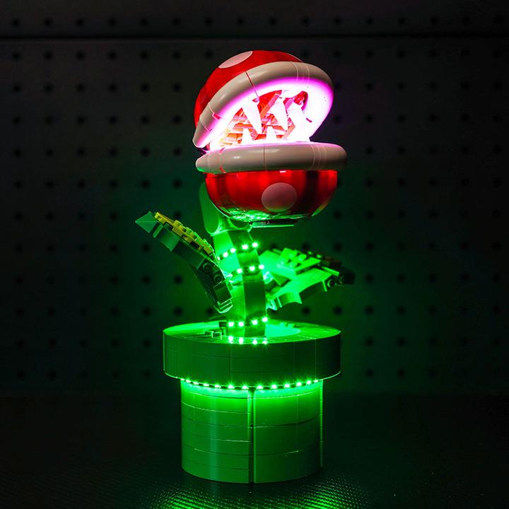 Image du produit BrickBling Set de lumière LED pour LEGO Plante Piranha (71426)