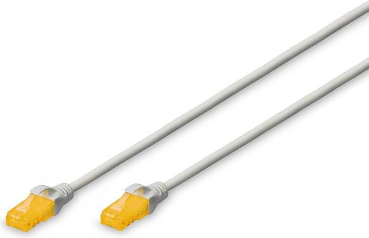 Actual product image Digitus CAT 6A U/UTP slim patch cord (U/UTP, CAT6a, 1 m)