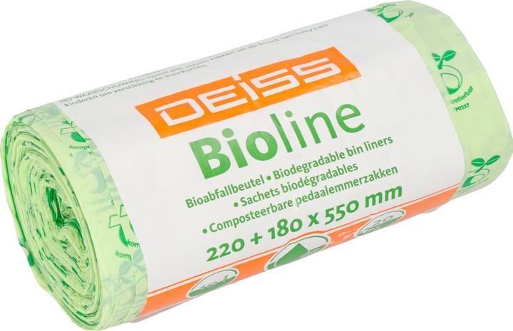 Actual product image Deiss Bioline Bioline Bioline bioline bioline compostable 480 pieces (480 x, 10 l)