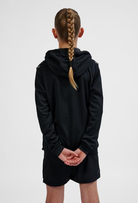 Actual product image hummel Hmlauthentic Pl Zip Hoodie Kids (152)