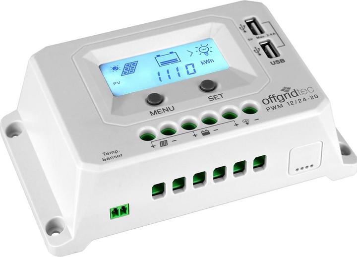 Produktbild Offgridtec mPremium L-100W 12V Wohnmobil Solaranlage (100 W)