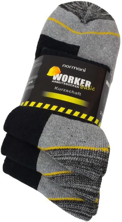 Actual product image Normani 6 Pair Short Shaft Work Socks Work Short (pack of 6, 39 - 42)