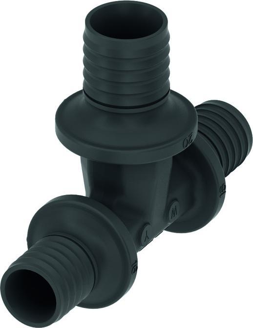 Productafbeelding TECE TECEflex T-stuk verkleind 25 x 16 x 16 PPSU 730516
