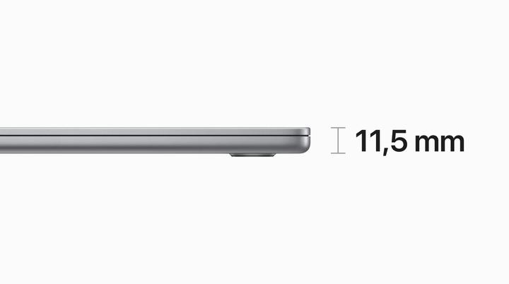Image du produit Apple MacBook Air - 2023 (15", M2, 8 Go, 256 Go, DE)