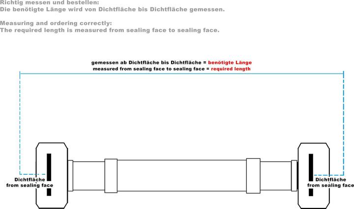 Actual product image XPOtool 600mm Flexible Hose DN13 3/4" UN (24.12mm) & 1/2" M (20.95mm) Stainless Steel EPDM Arm