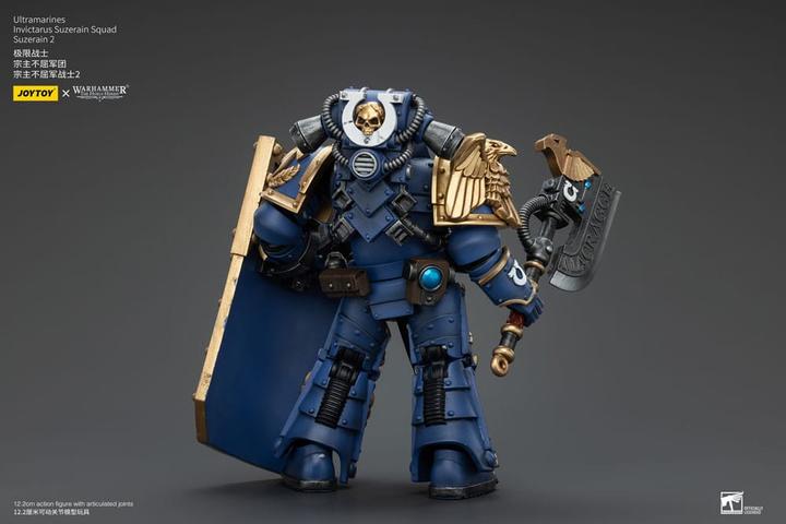 Produktbild Joy Toy Warhammer The Horus Heresy Actionfigur 1/18 Ultramarines Invictarus Suzerain Squad Suzerain 2 12 cm