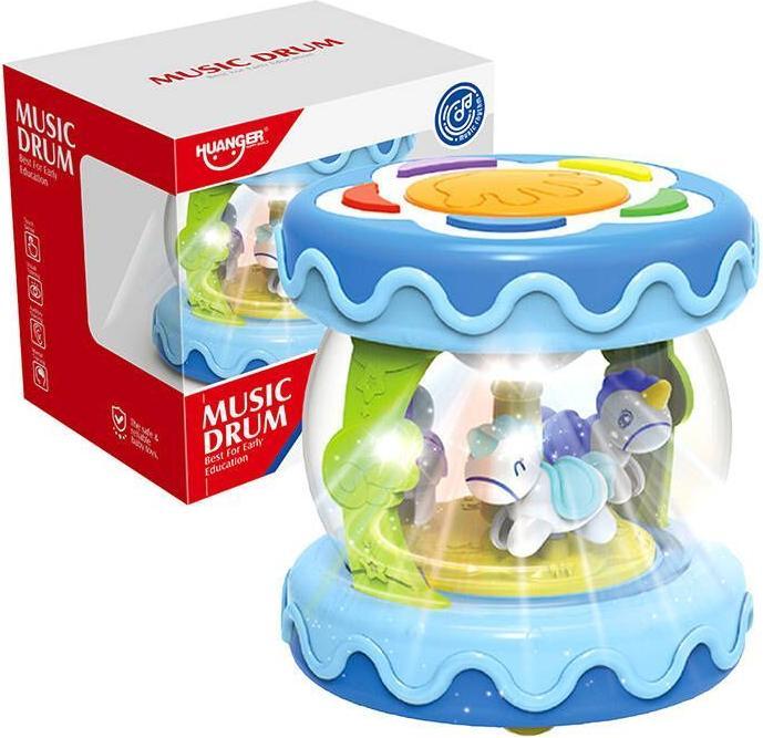 Actual product image Hunger Toy musical drum Huanger HE0701