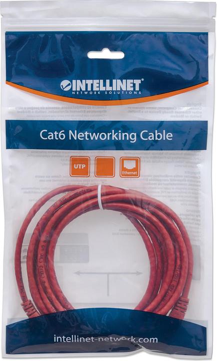 Actual product image Intellinet Patch cable (UTP, CAT6, 1 m)