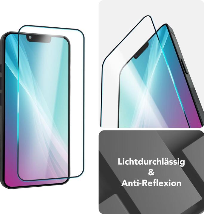 Produktbild Nalia ArmorGlassX - 2x Display Schutzglas - Full Screen Protection 9H Tempered Glass (1 Stück, Apple iPhone 16e)