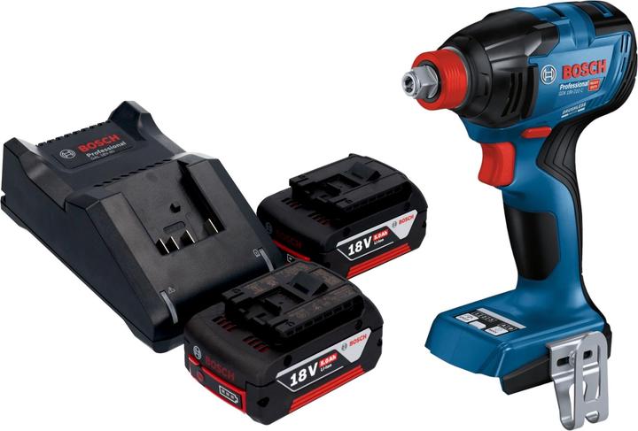 Actual product image Bosch Professional Bosch GDX 18V-210 C Professional Akku Drehschlagschrauber 18 V 210 Nm Brushless + 2x Akku 5,0 Ah + (Rechargeable battery operated)