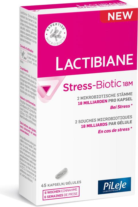 Lactibiane Stress-Biotic 18M Kaps (45 Stück, Kapseln, 46 g)