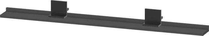 Image du produit Duravit Tablette Sivida, support noir diamant mat, 1280x115x35mm