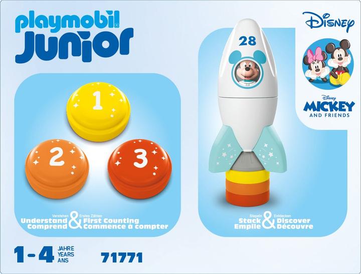 Produktbild Playmobil Disney: Micky Maus' Raketen- & Weltraum-Abenteuer (71771, Playmobil Junior)