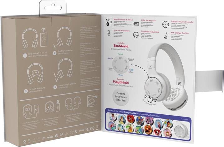 Produktbild StoryPhones Wireless Kopfhörer (Spanisch, Deutsch, Englisch, Italienisch, Französisch)