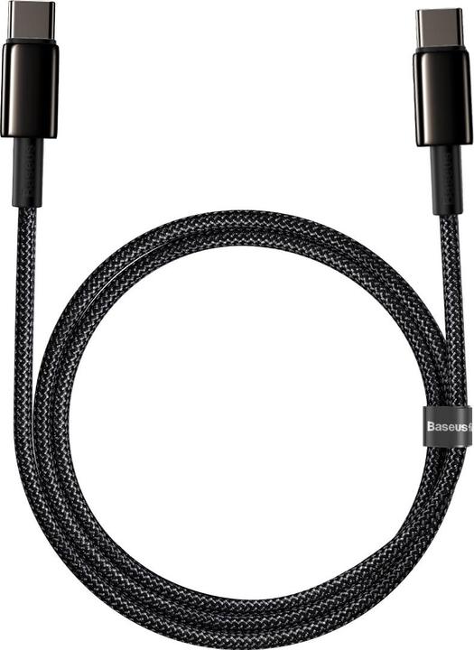 Actual product image Baseus USB C – USB C (1 m, USB 2.0, 100 W)