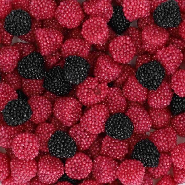 Produktbild Haribo Berries 3kg Geleebonbons mit Himbeer und Brombeergeschmack (1 Stk., 3000 g)