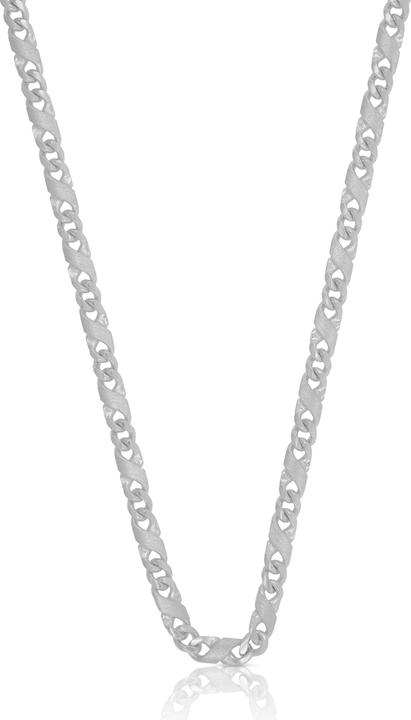 Muau 8er-Kette (Weissgold, 45 cm)
