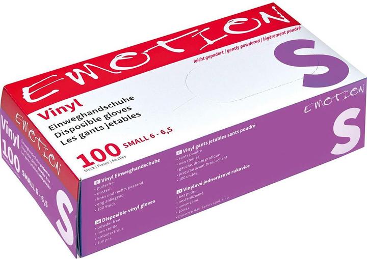 Efalock vinyl disposable gloves powder-free S