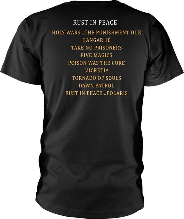 Produktbild Megadeth Rust In Peace T-Shirt, multicoloured, L (L)