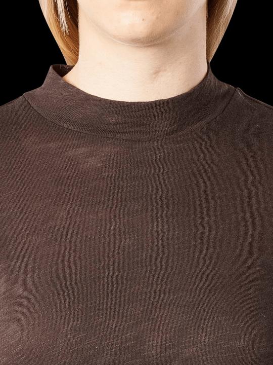 Immagine prodotto Marc O'Polo T-Shirt a manica lunga collo alto noce profondo (XL)