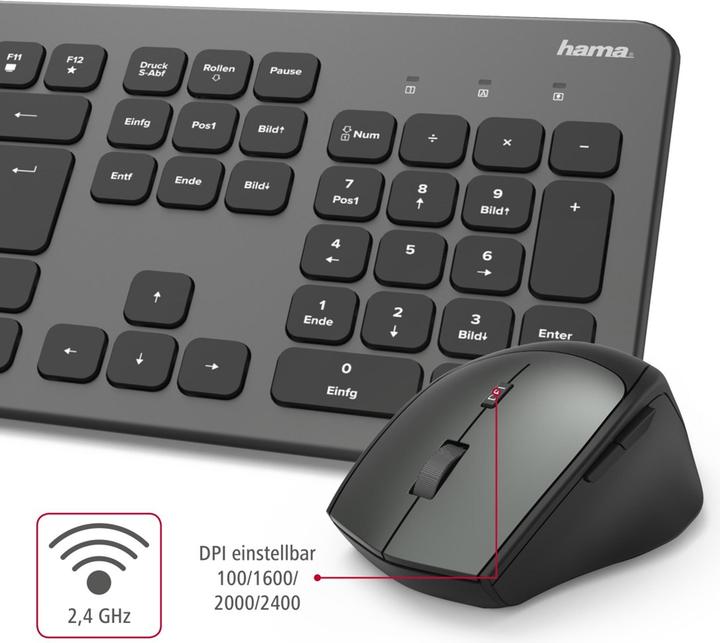 Immagine prodotto Hama KMW-700 (DE, Senza fili)