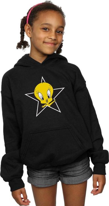 Produktbild Looney Tunes Tweety Pie Star Kapuzenpullover Mädchen (140, 146)