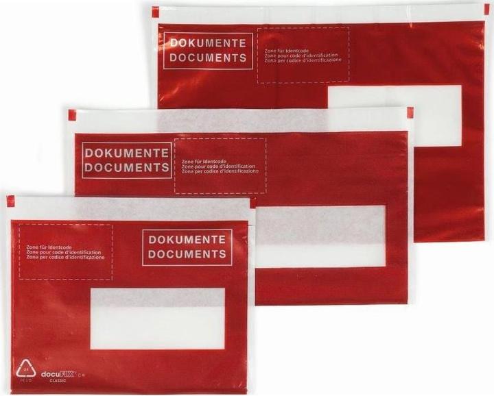 Actual product image Docufix BÜROLINE C5 306284 red/black piece (C5)