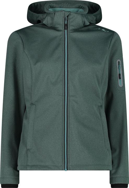CMP Campagnolo Women's Jacket Zip Hood Melange Softshell