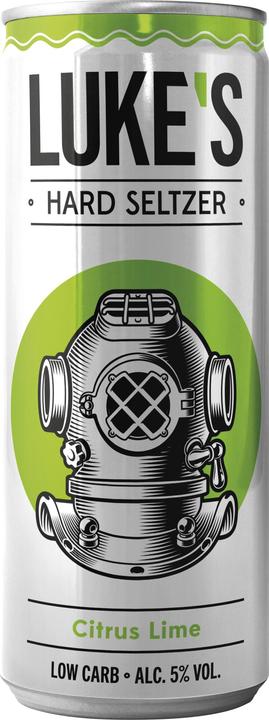 Actual product image Luke's Hard Seltzer CITRUS LIME box (24 x 33 cl)