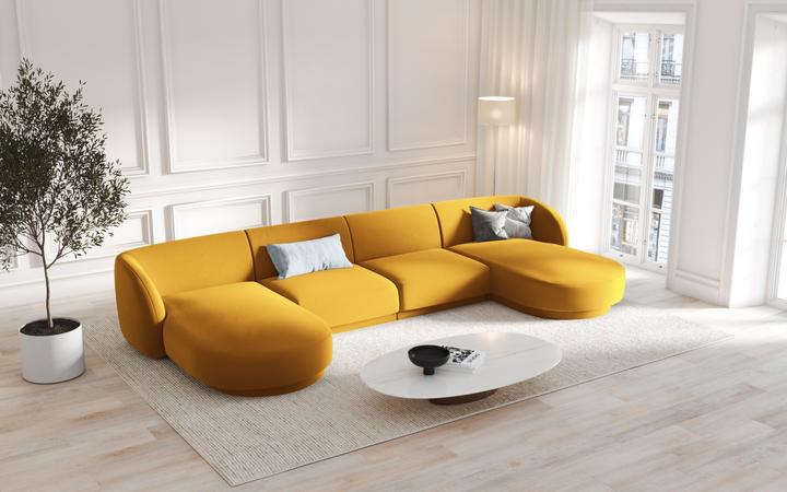 Actual product image Micadoni Panoramic Sofa, "Miley", 5 Seats, 330x156x70Made in Europe (Sofa landscape)