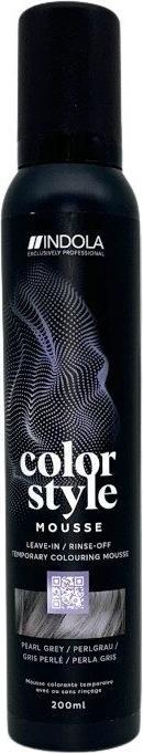 Indola Color Style Mousse Perlgrau 200 ml (Perlgrau)