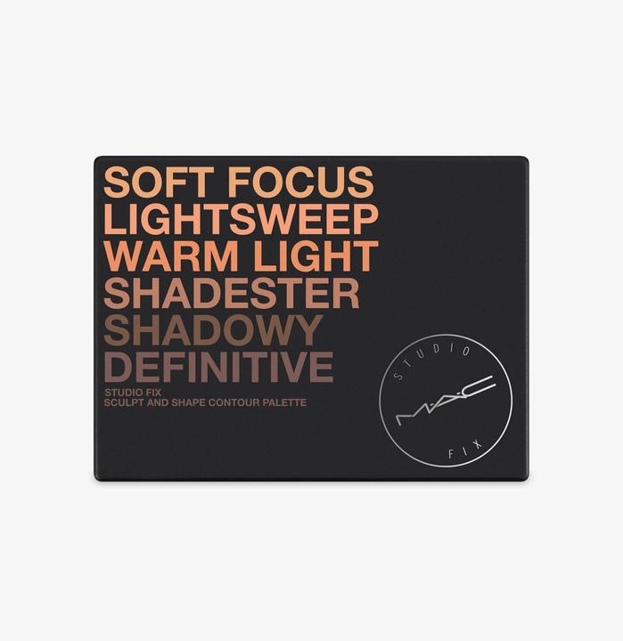 Image du produit MAC Cosmetics Studio Fix Sculpt & Shape Contour Palette (Moyen Foncé Foncé, Dark, Highlighter, Contour, 14.40 g)