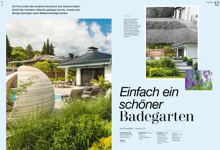 Produktbild Vom Traum zum Traumgarten – Das grosse Vorher-Nachher-Gartenbuch (Deutsch, Gärtner von Eden EG, 2021)