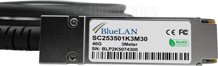 Immagine prodotto BlueLAN HPE X240 JG331A compatibile QSFP DAC SC253501K5M26