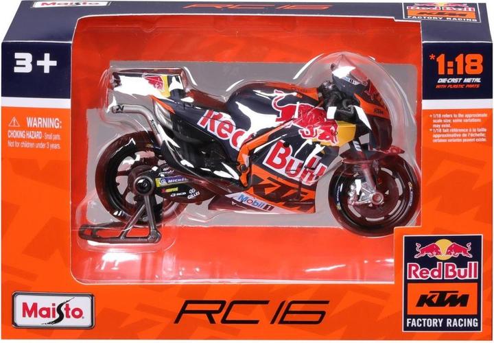 Produktbild Maisto MotoGP 1/18 Red Bull KTM #33 Binder 2023