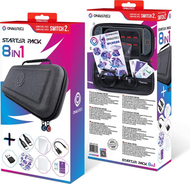 Actual product image Oniverse Switch 2™ 8 in 1 Starter-Pack - Gaming-Zubehör (Switch)