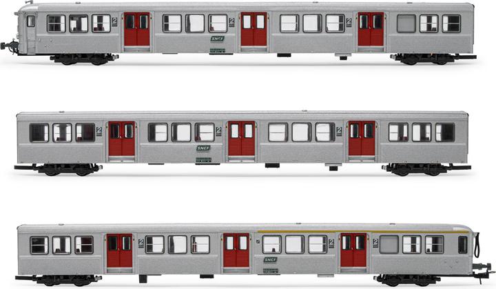 Produktbild Hornby SNCF 3 RIB 70 Wagen rote Türen Ep IV-V (Spur H0)
