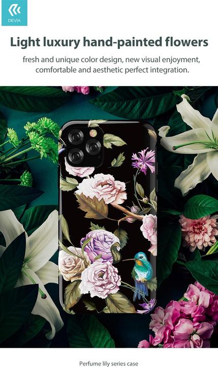Produktbild Devia Perfume lily series case iPhone 11 Pro Max pink (Apple iPhone 11 Pro Max)